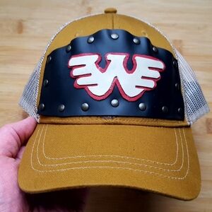 WAYLON JENNINGS HAT (LEATHER PATCH)